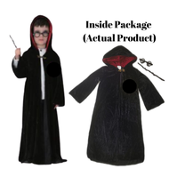 (ADULT/KIDS) Graduation Robe Potter Costume Harry Cosplay Wizard Robe Potter Robe Baju Harry Cosplay