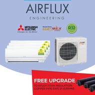 MITSUBISHI ELECTRIC STARMEX SYSTEM 4 - NEW R32 REFRIGERANT (FREE UPGRADED MATERIAL)