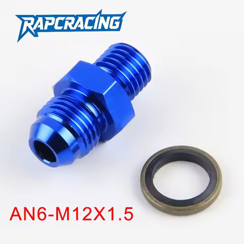 AN6 male M12 M14 M16 M18 P1.5 M12 * 1.5 M12 x 1.5 to -6an an6 an 6 male adaptor adapter Fitting