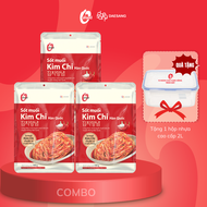 Combo 3 gói sốt muối kim chi Ofood 180g / gói tặng 1 hộp nhựa cao cấp 2L