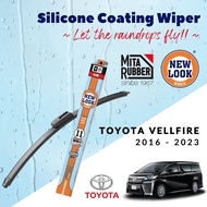 New Look Magic Silicone Coating Wiper Blade Toyota Vellfire (AH30) 2016-2023 (1 Set)
