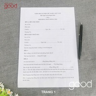 10 A4 size motel room rental contracts, 1 set includes 1 double-sided printing sheet (2 pages)
