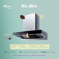 Elba Designer Slanting Hood with Hand Gesture Wave Control Auto Heat Cleaning SENSO EH-Q9633ST(SS)