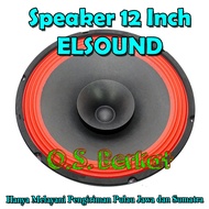 Speaker Elsound 12 Inch Fullrange / Woofer Elsound 12" Fullrange / Speaker Bass 12 in