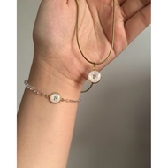 Personalized Initial Necklace | Custom initial necklace | Stainless steel | Choose Your Color & Init