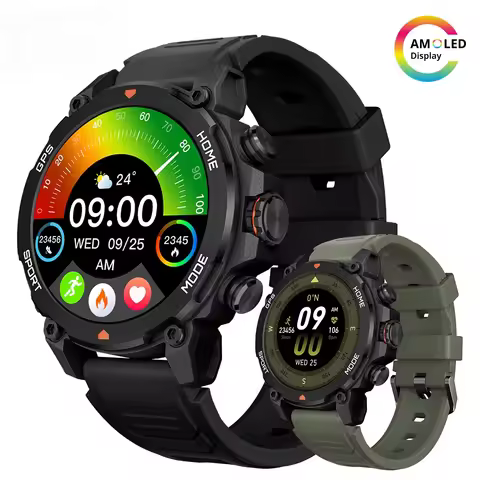 Best Seller 2026 Running Smart Watch 5ATM Waterproof GPS Glonass Heart Rate Monitor Fitness Tracker 