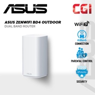 Asus ZenWiFI BD4 Outdoor BE3600 Quad-Band WiFi 7 2530 sq.ft Dual 2.5G Port Perental Control Ai Mesh 