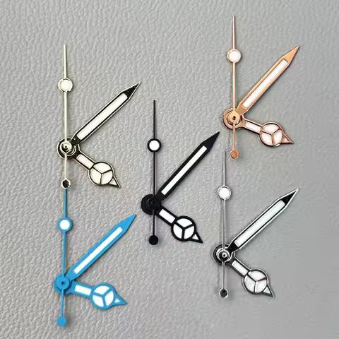 NH35 Hands watch accessory submarine hands Blue Luminous high-quality pointer Watch Accessories For 