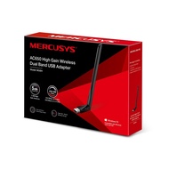 Mercusys MU6H | AC650 | USB Wi-Fi | Adapter | Receiver | Wi‐Fi Dongle For PC