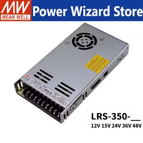 MEAN WELL LRS-350 LRS-350-5 LRS-350-12 LRS-350-15 LRS-350-24 LRS-350-36 LRS-350-48 MEANWELL LRS 350 