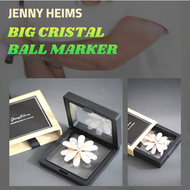 [🚚จัดส่งไว] Jenny Heims Big Crystal Golf Ball Marker