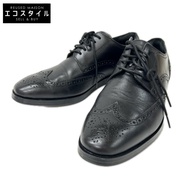 Cole Haan C23793 黑色翼尖半布洛克鞋，7 號 [二手]