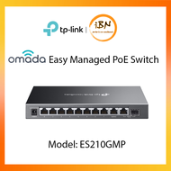 TP-Link ES210GMP Omada 10-Port Gigabit Easy Managed Switch with 8-Port PoE+ @ IBN