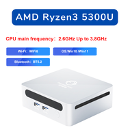 ใหม่คอมพิวเตอร์ขนาดเล็ก Ren5000 AMD 5300U โปรเซสเซอร์ซีพียู Windows 10/11 2.7GHz สูงถึง3.7GHz DDR4 32GB Wifi6 HDMI เกมส์พีซีคอมพิวเตอร์