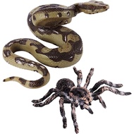 Realistic Fake Snake & Fake Spider, Prank Stuff – Look Real, Rubber Snake Prank Toy