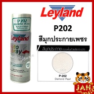 สีสเปรย์ leyland P200 (Pearl White สีขาวมุกประกาย) P202 (Diamond Pearl สีมุกประกายเพชร) layland เลย์