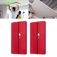 NICKOLAS 2pcs Ceiling Positioning Plate, Sloped Mounting Plasterboard Fixing Board, Disassembly Support Position Plate Gypsum Board Holder Wall Fitting Tool