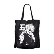 GOJO GLASSES anime Tote bag - JUJUTSU KAISEN canvas material