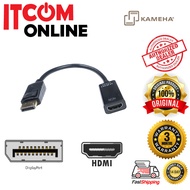 KAMEHA DISPLAY PORT (M) TO HDMI V2.0 (F) (4Kx2K) CONVERTER (CO137)