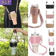 DGT PU Leather Water Bottle Holder  For Stanley 30 Oz & 40 Oz Tumbler   |Water Bottle Holder With Ad