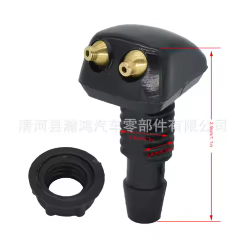 2X Car Front Windshield Wiper Nozzle For Mazda 2 3 5 6 CX-5 CX-4 CX5 CX-7 Axela Atenza 323 626 RX8 7
