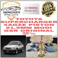 ORIGINAL 💯% TOYOTA  PISTON ONLY * NO RING *  SUPERCHARGER 4AGZE 81.5MM MODIFIED GSR 13103-16100