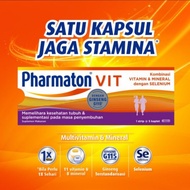 Pharmaton Vit Vitamin MIneral Ekstrak Ginseng G115 1 + Selenium 5 tab