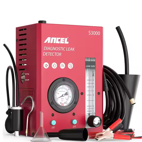 ANCEL S3000 Car Smoke Leak Detector EVAP Smoke Machine Diagnostic Tool Car Fuel Pipe Leak Detector T