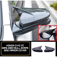 Honda Civic Fc Side Mirror Cover M4 Style Side Mirror Cover Carbon Printing Glossy Black Civic FC Accessories