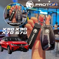 X70 Proton Key Cover TPU X50 Key Cover X90 Key Case Keyless Smart Entry Key Proton S70 Keychain