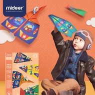 MiDeer Baby Origami Toys Funny Paper Airplane Fold Kindergarten Colorful Animals Theme Ink Printing 