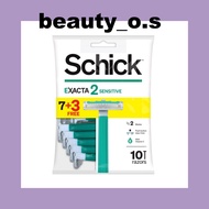SCHICK EXACTA 2 SENSITIVE 7+3'S