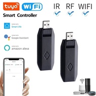 USB controls air conditioning TV by phone (TUYA IR+RF433)