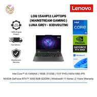 Lenovo Laptop LOQ 15AHP11 (Mainstream Gaming) 83DV01JTMJ (Ci5-13450HX/ 16GB/ 512GB/ RTX3050/ 15.6"/ 