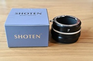 焦點工房 SHOTEN FZ1 (B) 手動轉接環 (Nikon F 鏡頭 轉接 Nikon Z 機身) 限量版