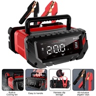 6V/12V/24V Car Battery Charger LiFePO4 Charger for Lithium AGM GEL Lead-Acid Battery Charger for Car