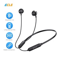 ECLE Premium Sport Headset Earphone Bluetooth - in-ear Extra Bass - Noise Cancelling - Waterproof Sport Neckband