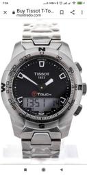 天梭 Tissot T-Touch 2 觸控錶 不銹鋼殼/錶帶 T047.420.11.051.00 IP