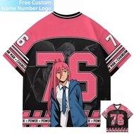 2026 Summer New Jersey Baseball Hockey Anime Series Daily Unisex Casual Versatile Breathable Loose 3