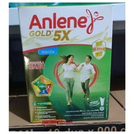 Anlene Gold Plus 5x Original Vanilla/ Vanilla/ Chocolate/ 640 gram Chocolate/ Anlene Gold 5x/ Adult 