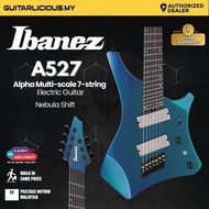 Ibanez Alpha A527 Multi-scale 7-string Electric Guitar - Nebula Shift