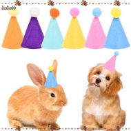 BEBETTERM Mini Party Hats, 6pcs Set Lightweight Cone Hats, Cute Colorful Party Hats Birthday
