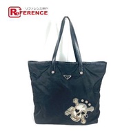 PRADA骷髏頭logo手提包