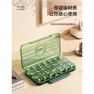 Japanese Pill Box Portable Three Meals a Day Medicine Dispenser Portable Medicine Dispenser Box 5 Se