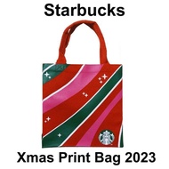 กระเป๋าผ้า สตาร์บัคส์ แคนวาส Starbucks Canvas Bag Christmas คริสต์มาส