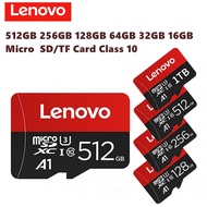 (COD/24h Ship) 512GB Lenovo Micro SD Card Class 10 Memory Card Micro SD/TF Card 512GB 256GB 128GB 64GB 32GB