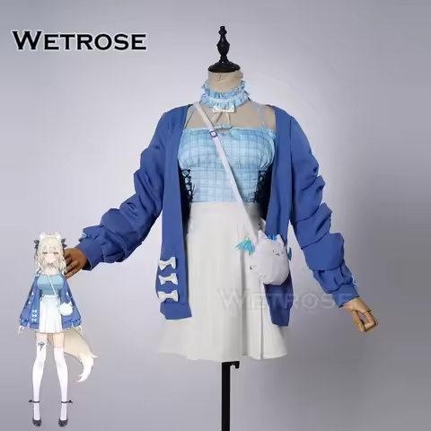 [Wetrose] In Stock Fuwa Fuwawa Abyssgard Cosplay Costume Daily Dress Hololive Holo Vtuber EN New Out