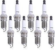 7164 Iridium Spark Plugs Compatible with 1997-2010 Ford F150 V8 4.6 5.4 Ford Expedition Explorer Mus