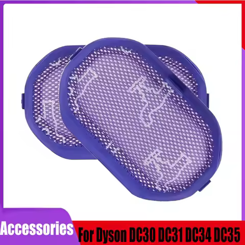 For Dyson DC30 DC31 DC34 DC35 DC44 DC45 DC56 Spare Parts Washable Pre-Filter Vacuum Cleaner Parts Du