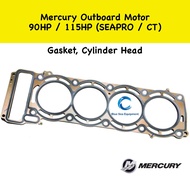 Original Cylinder Head Gasket 90HP 115HP Mercury Outboard - 8M0090776